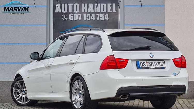 BMW Seria 3 cena 25900 przebieg: 186787, rok produkcji 2009 z Skoki małe 277